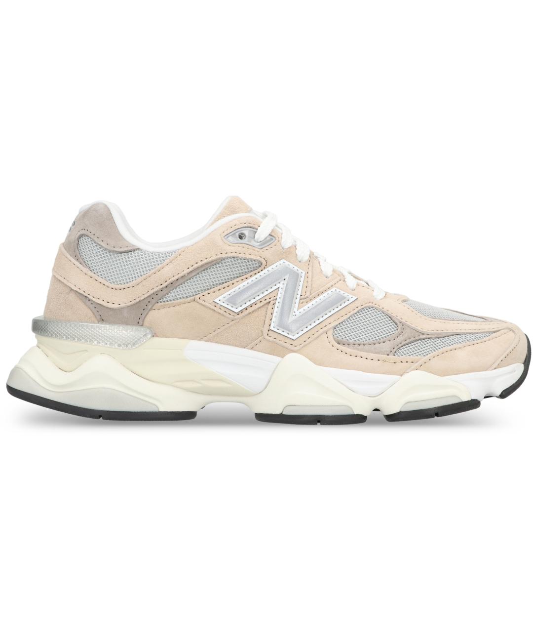 NEW BALANCE Бежевые синтетические кроссовки, фото 2