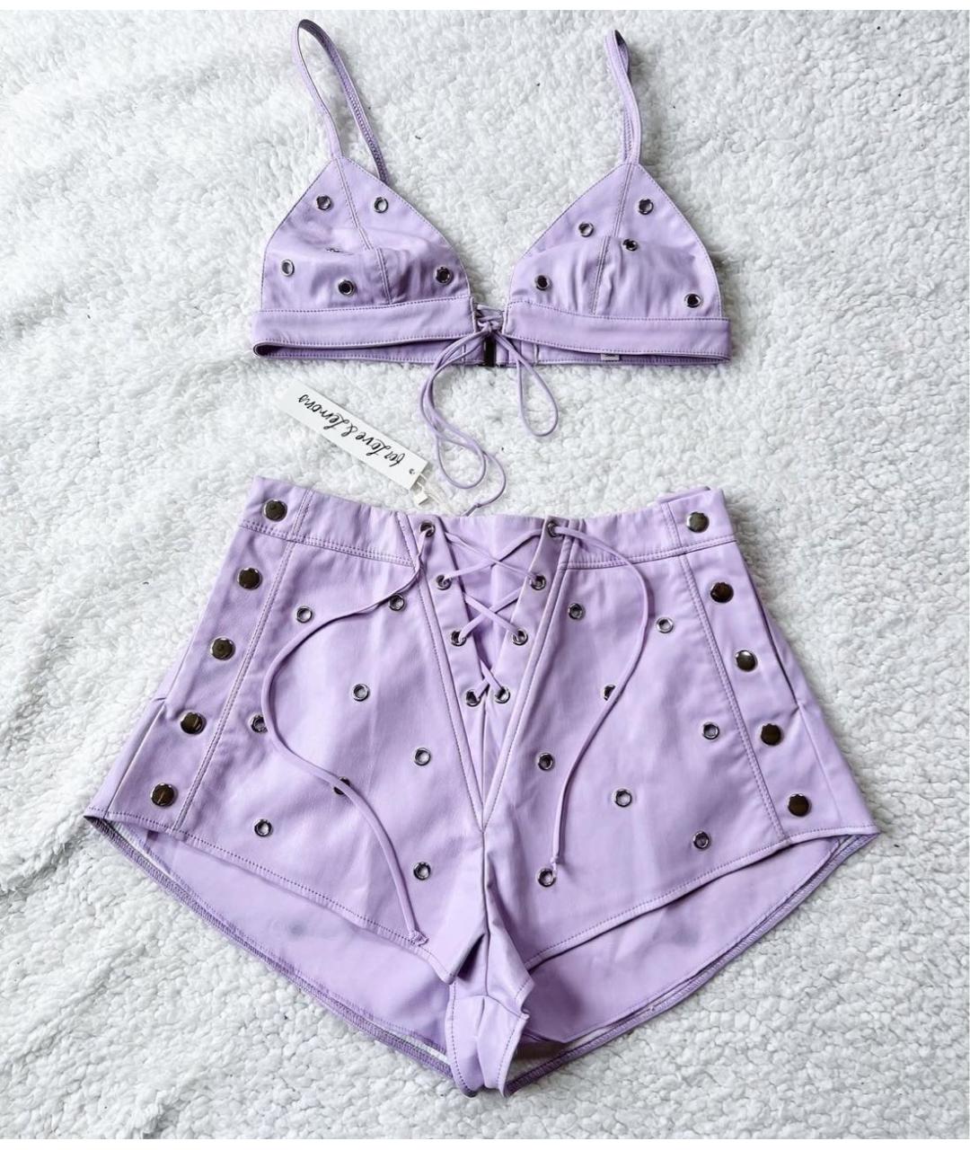 FOR LOVE AND LEMONS Розовый костюм с брюками, фото 8