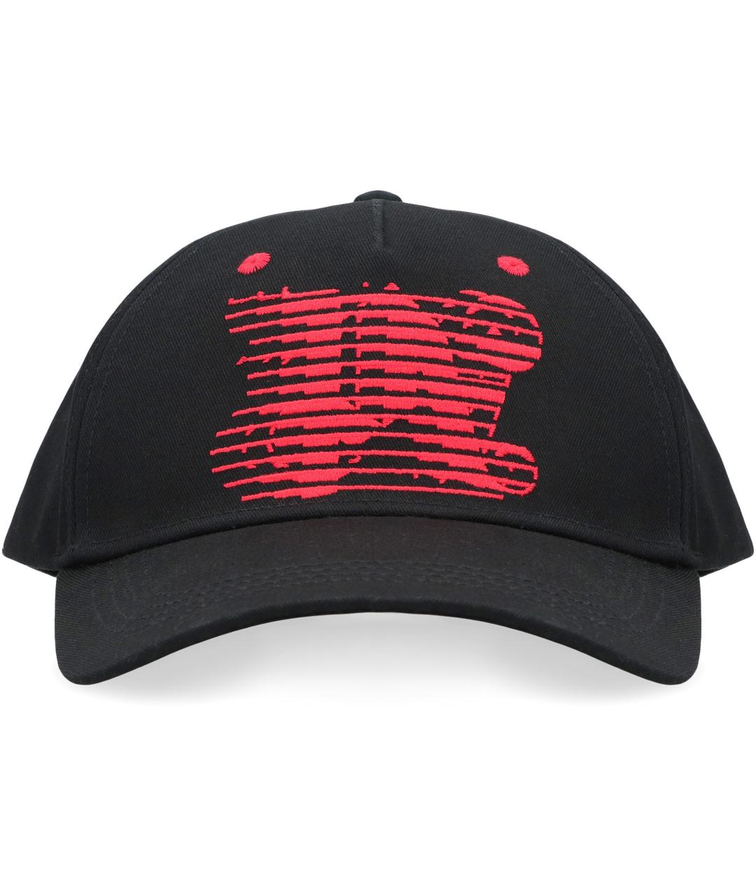 PALM ANGELS Черная хлопковая кепка/бейсболка, фото 2