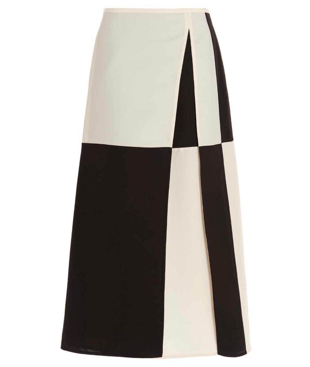 JIL SANDER Мульти вискозная юбка миди, фото 1