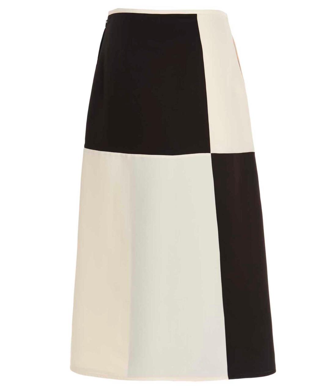 JIL SANDER Мульти вискозная юбка миди, фото 2