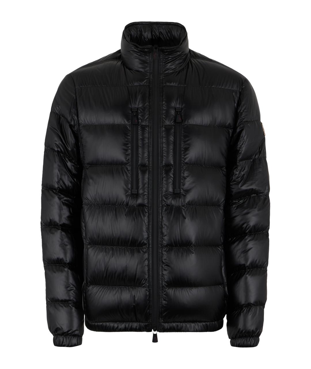 MONCLER GRENOBLE Черный пуховик, фото 1