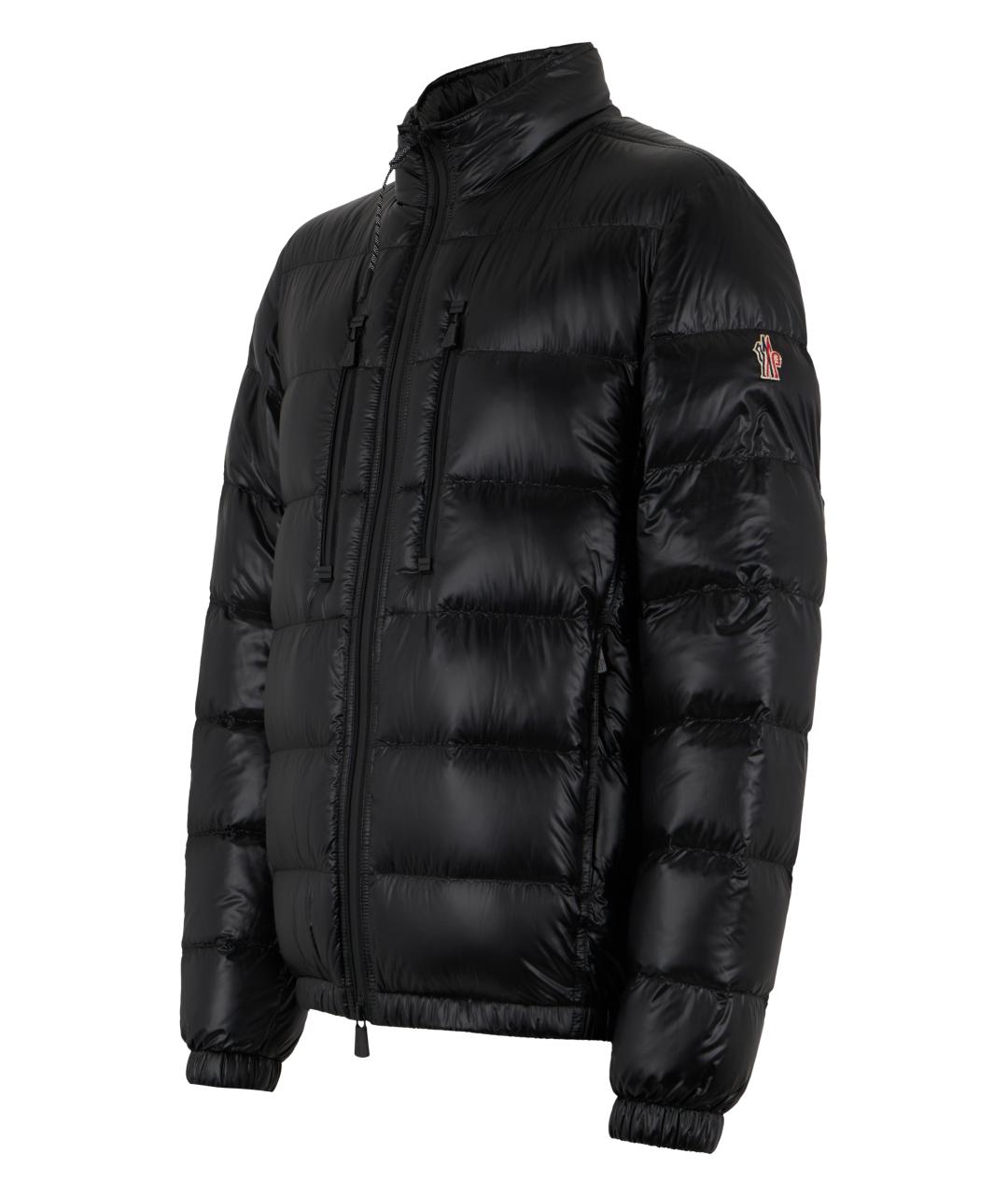 MONCLER GRENOBLE Черный пуховик, фото 2