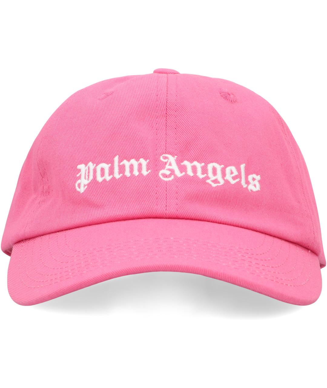 PALM ANGELS Розовая хлопковая кепка/бейсболка, фото 2