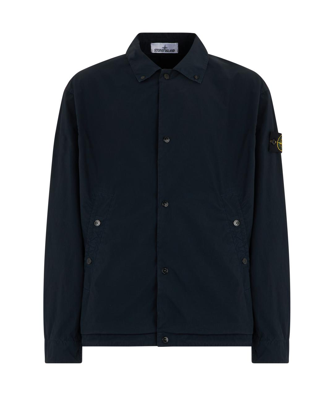 STONE ISLAND Синяя полиэстеровая куртка, фото 1