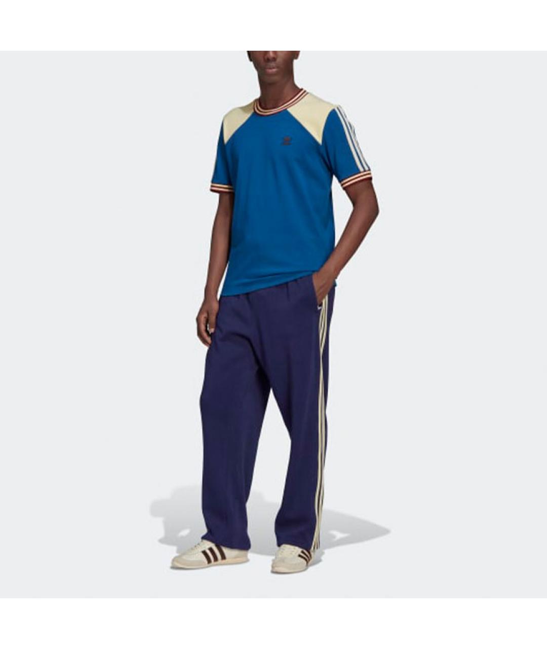 ADIDAS Темно-синяя футболка, фото 3