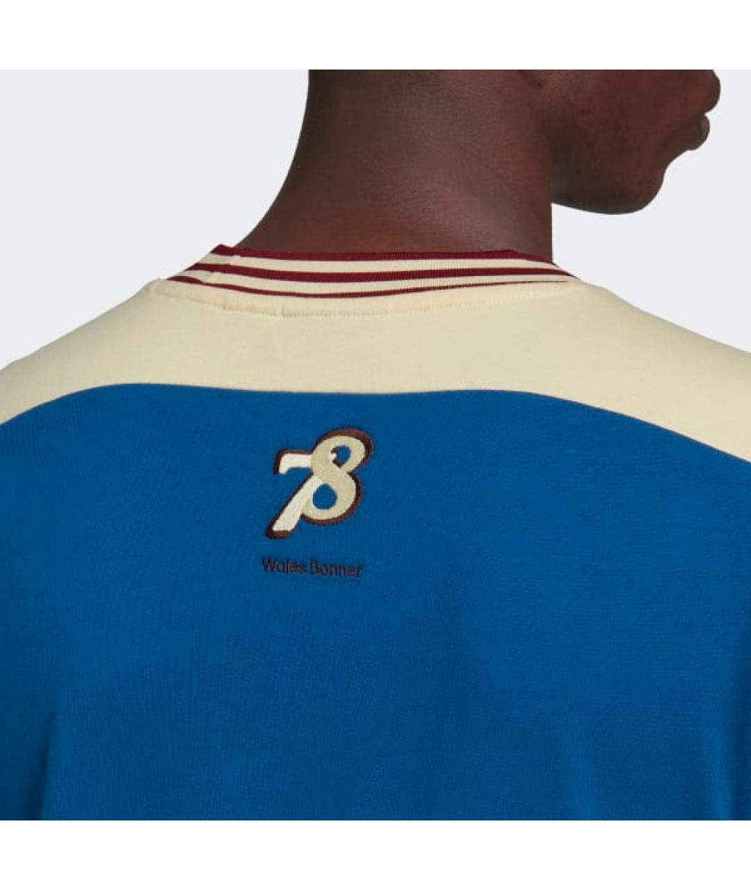 ADIDAS Темно-синяя футболка, фото 5