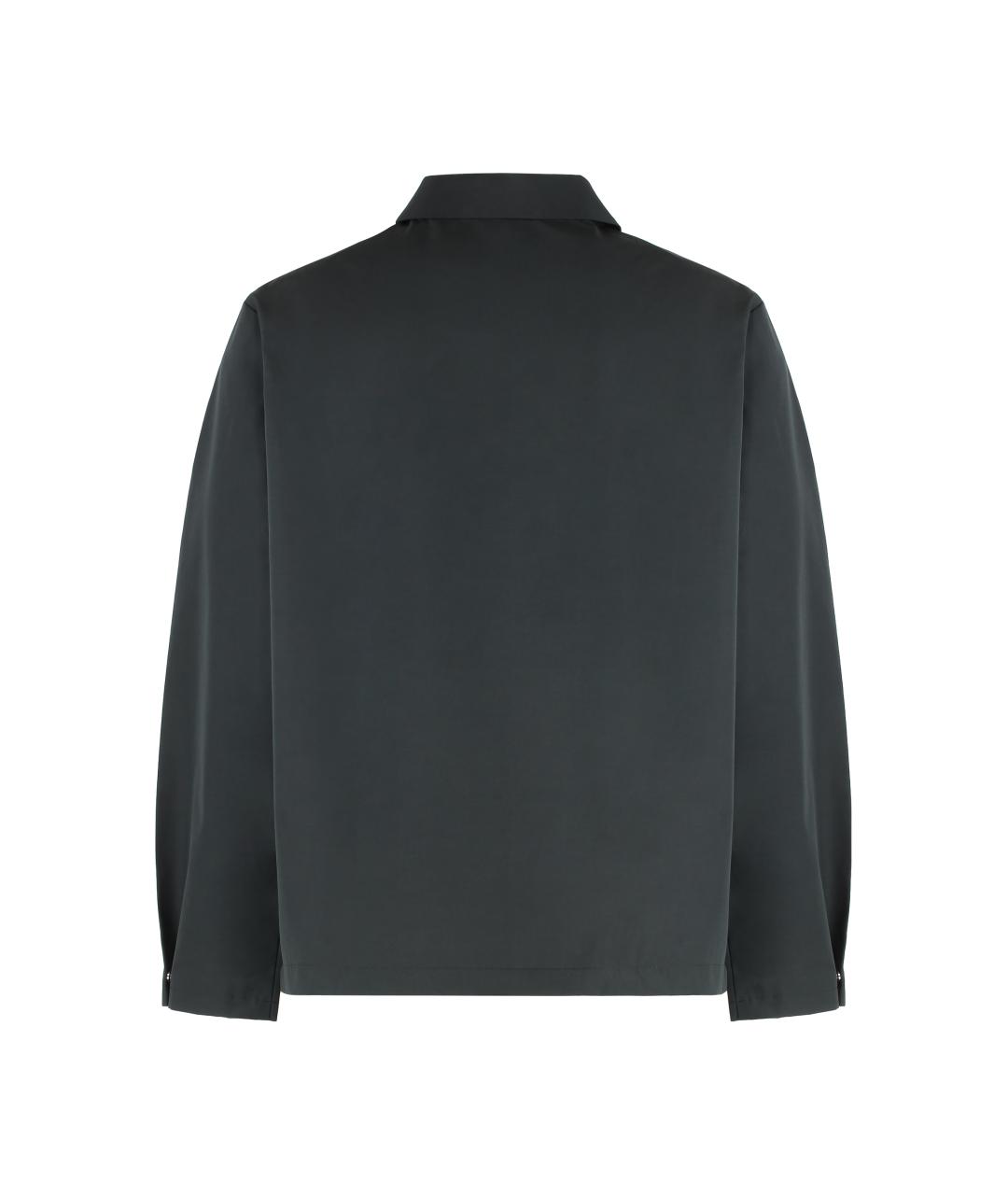 A.P.C. Черная хлопковая кэжуал рубашка, фото 2