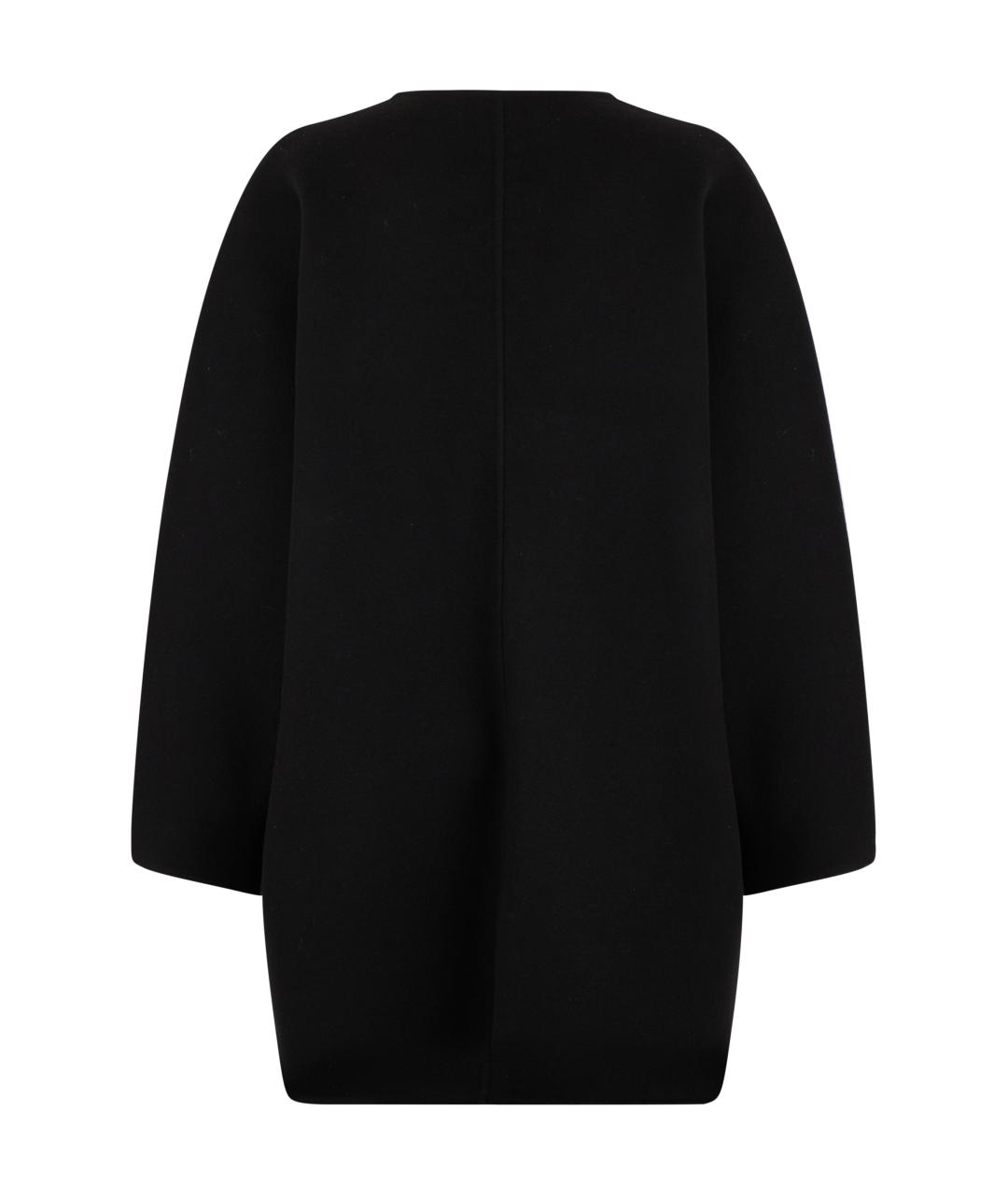 CELINE Черное кашемировое пальто, фото 2