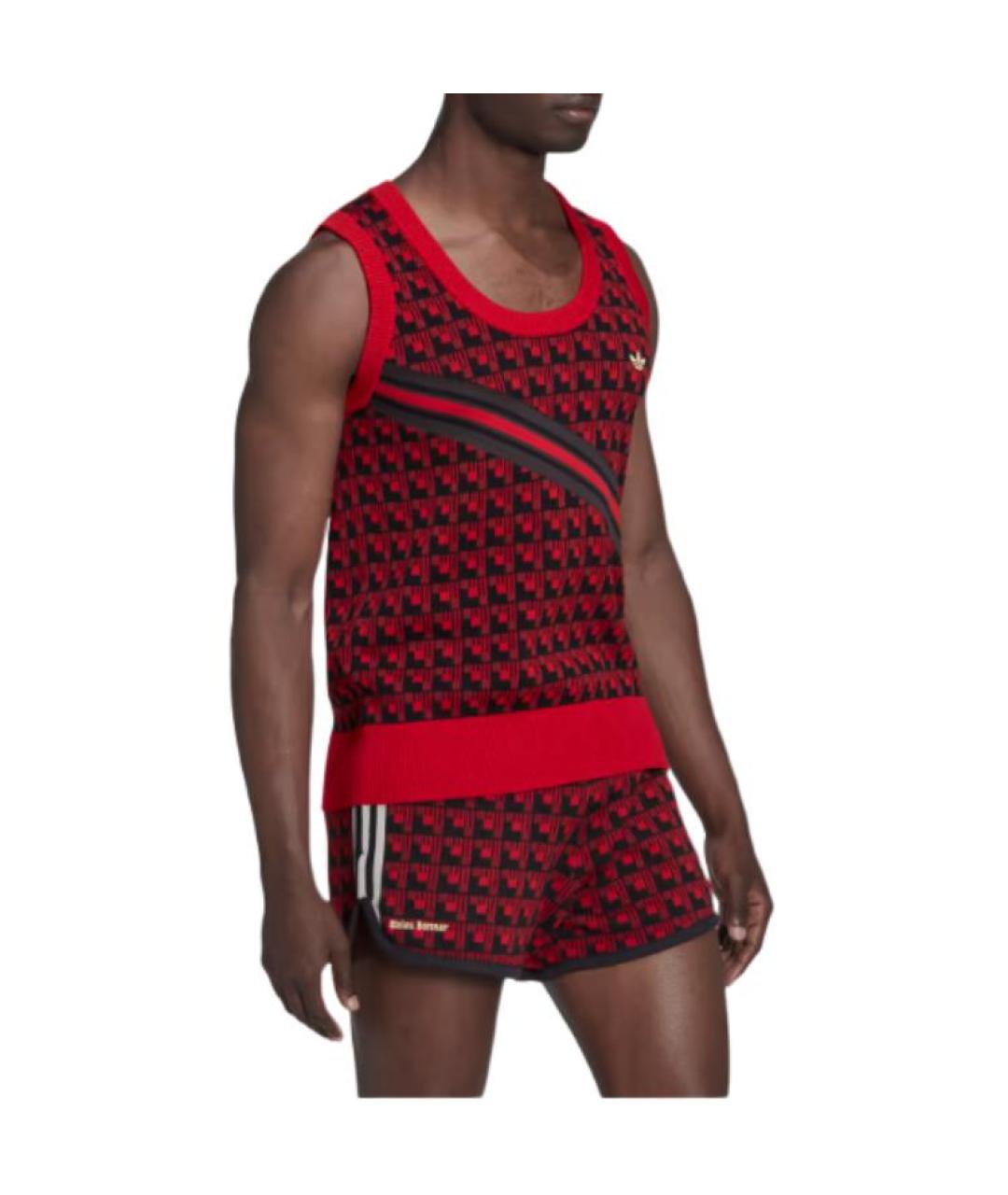 ADIDAS Красная жилетка, фото 3