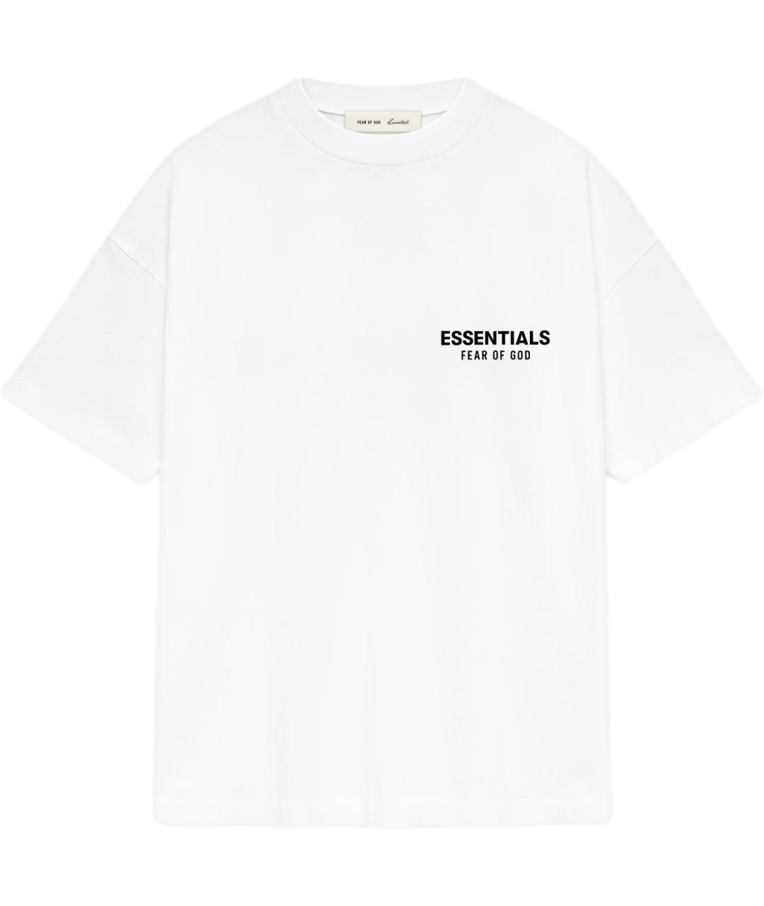 FEAR OF GOD ESSENTIALS Белая футболка, фото 1