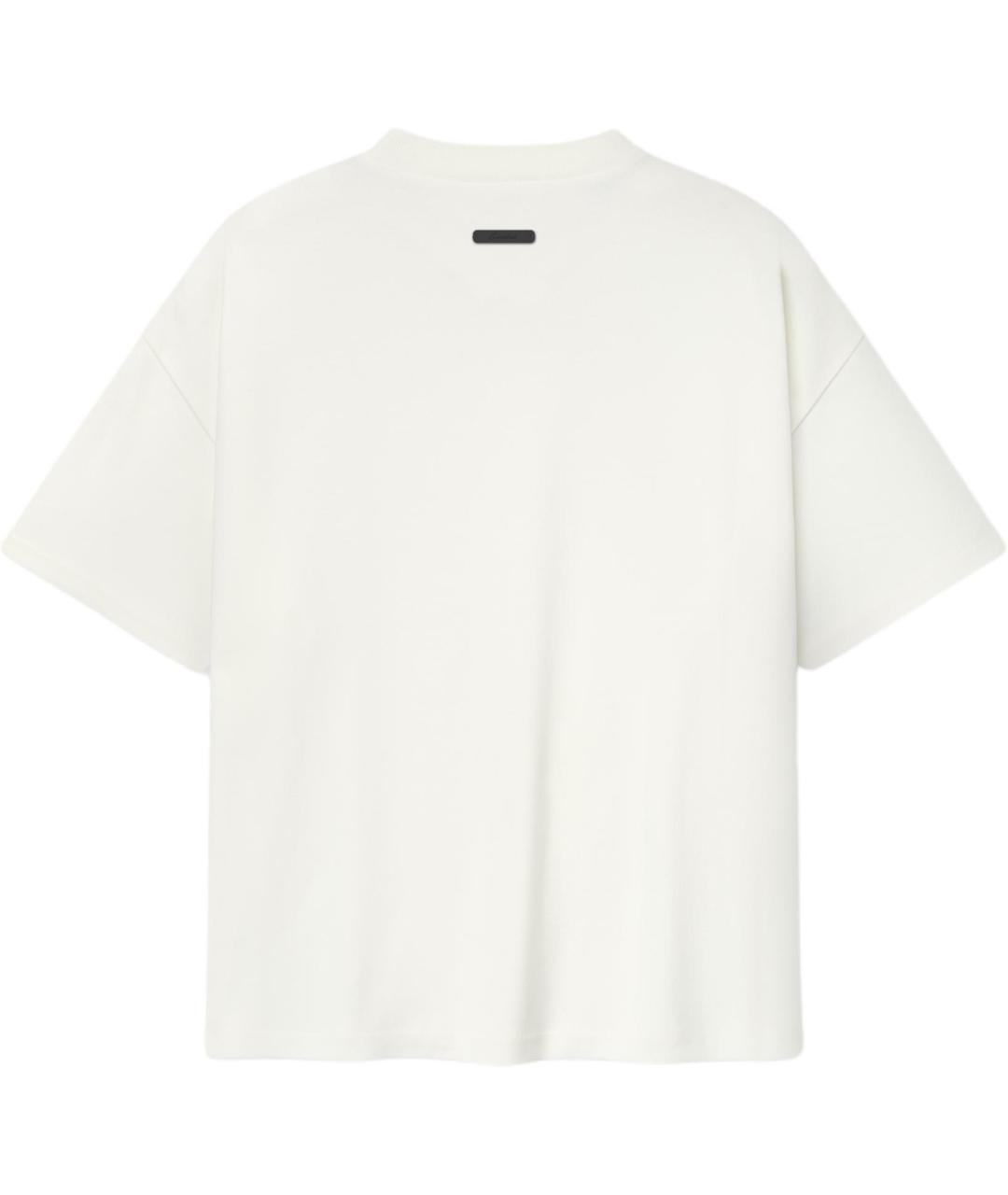 FEAR OF GOD ESSENTIALS Бежевая футболка, фото 2