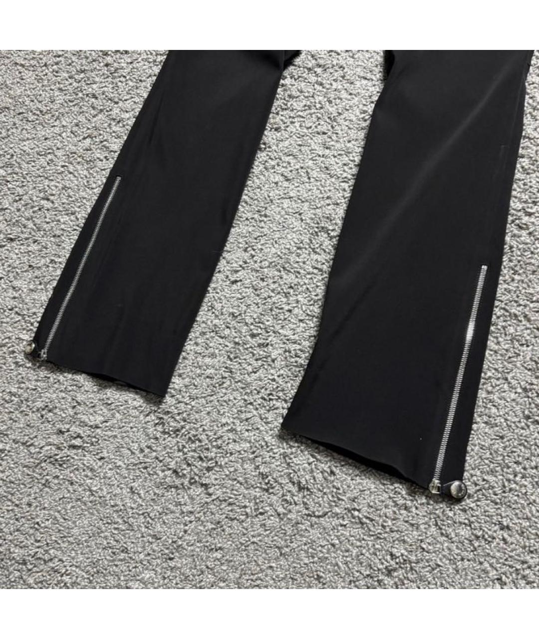 PRADA Черные ацетатные брюки узкие, фото 3