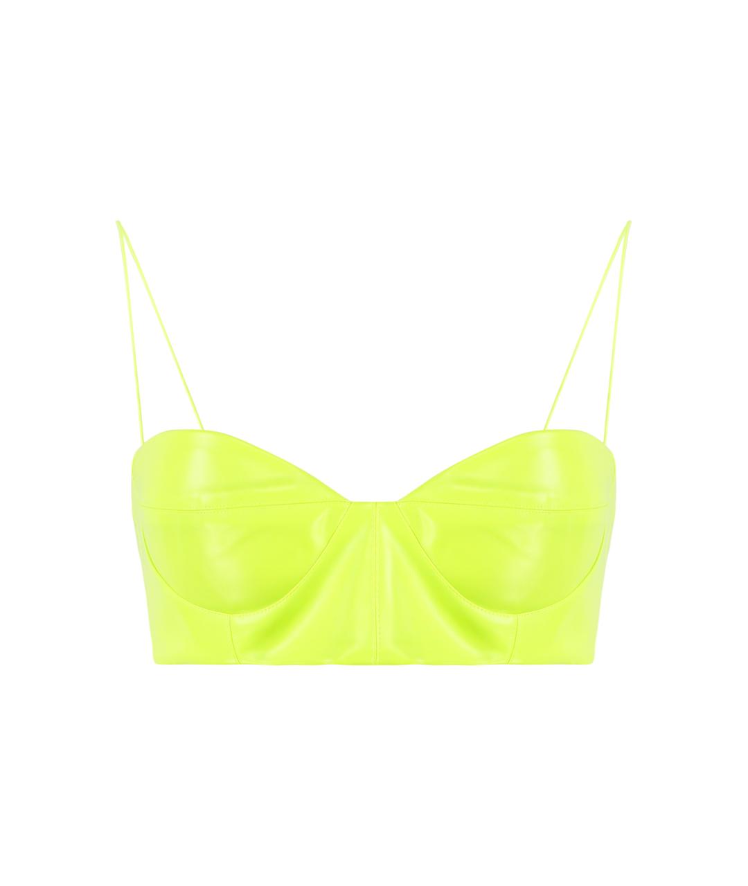 ALEX PERRY Желтая майка, фото 1