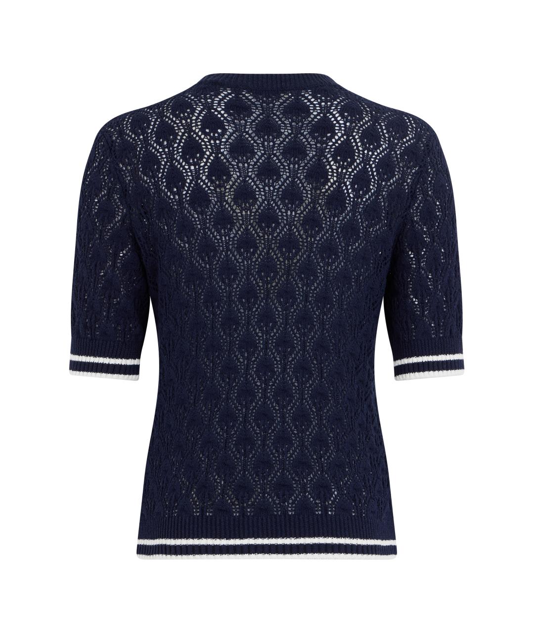 FRAME Синий хлопковый джемпер / свитер, фото 2