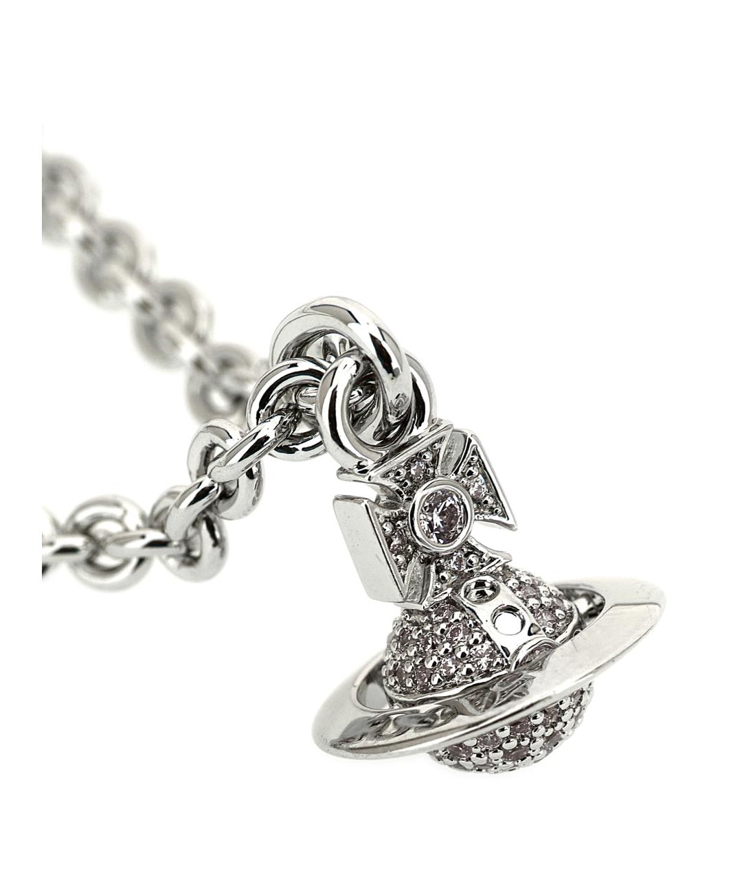 VIVIENNE WESTWOOD Серебряная металлическая подвеска, фото 3