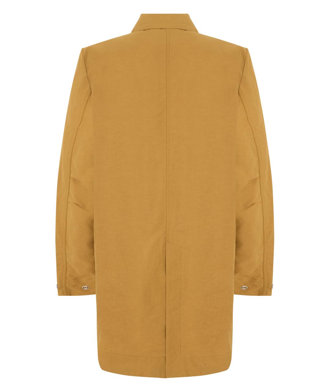 K-WAY Горчичное хлопковое пальто, фото 2