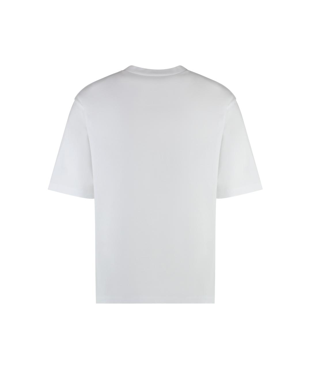 DSQUARED2 Белая хлопковая футболка, фото 2