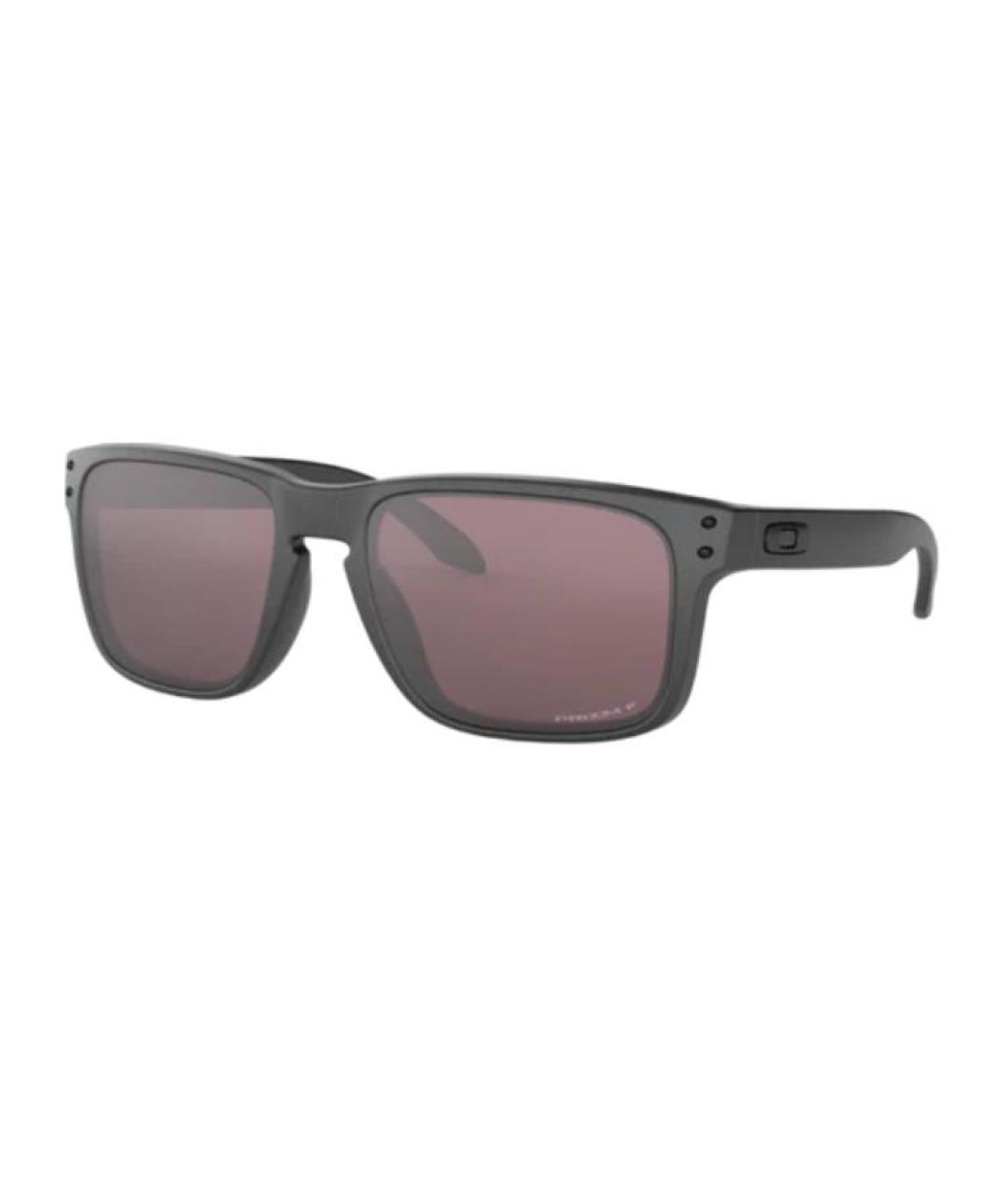 OAKLEY Серые пластиковые солнцезащитные очки, фото 1