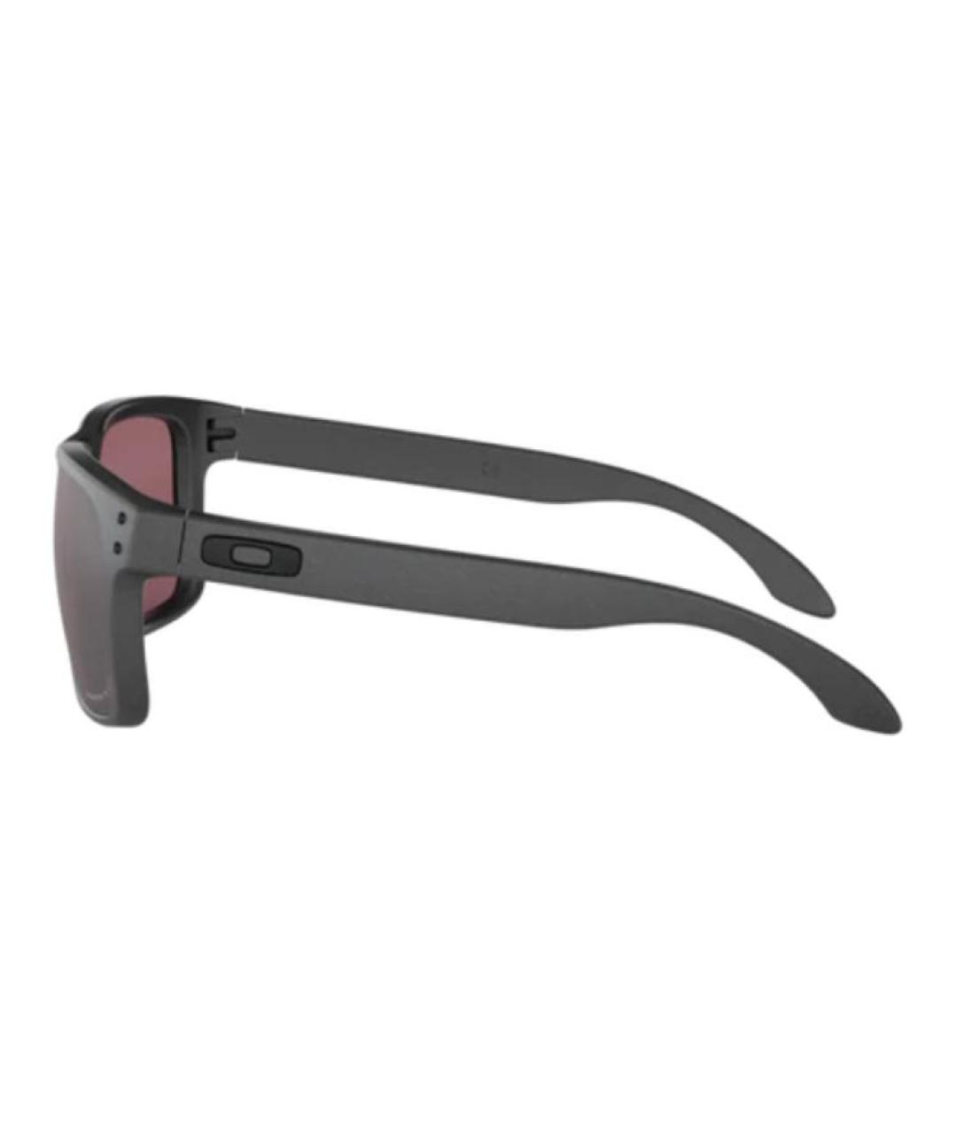 OAKLEY Серые пластиковые солнцезащитные очки, фото 3