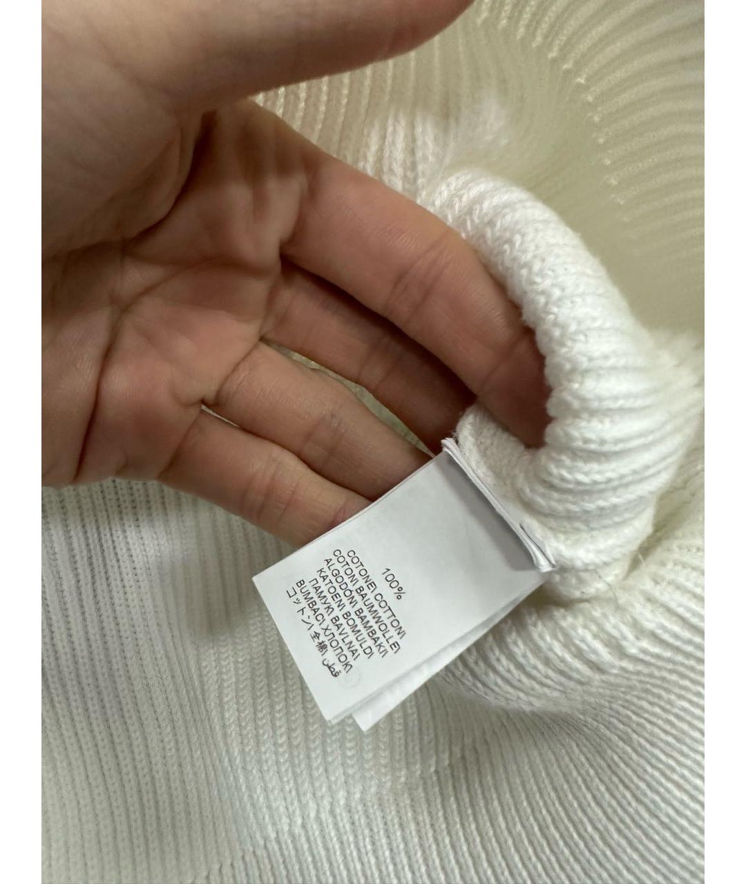 BRUNELLO CUCINELLI Белый замшевый джемпер / свитер, фото 5