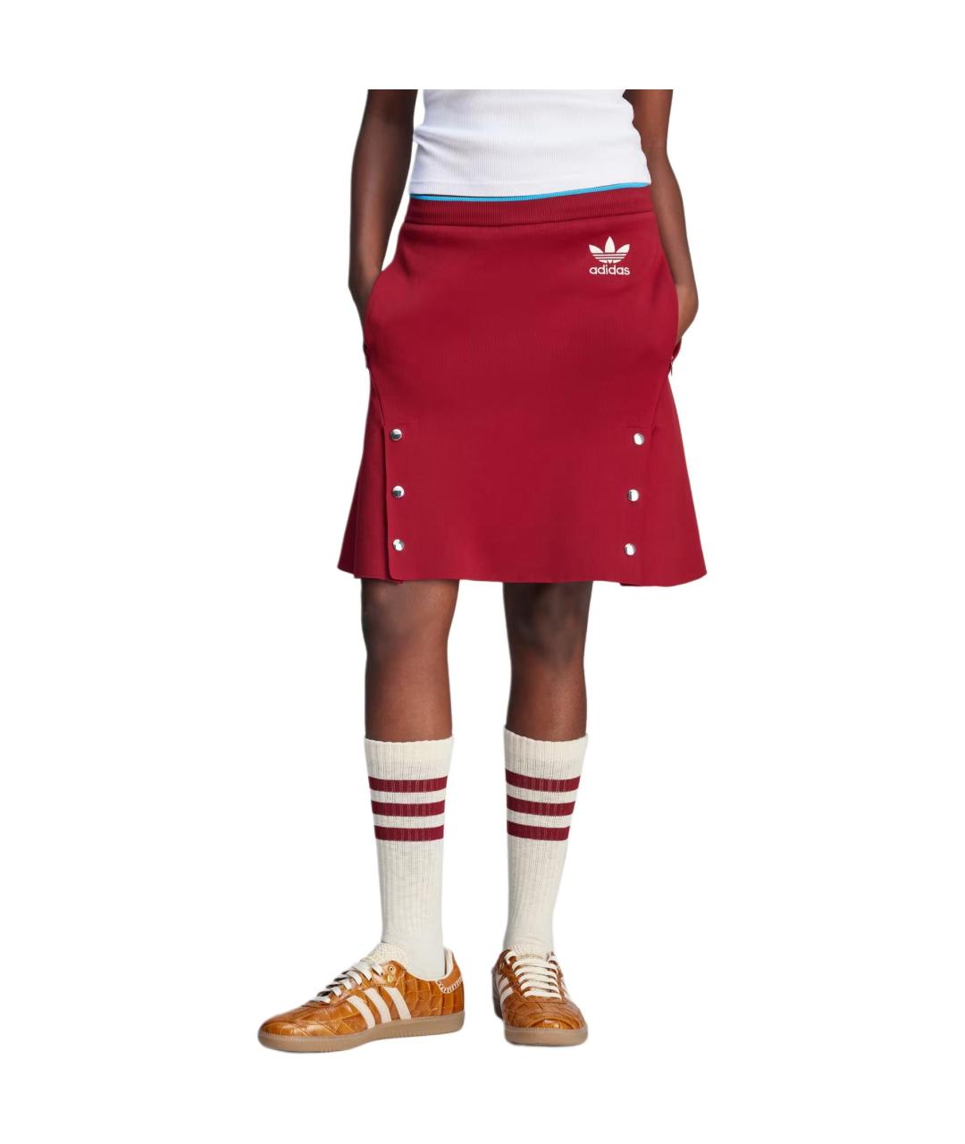 ADIDAS Красная юбка-шорты, фото 4