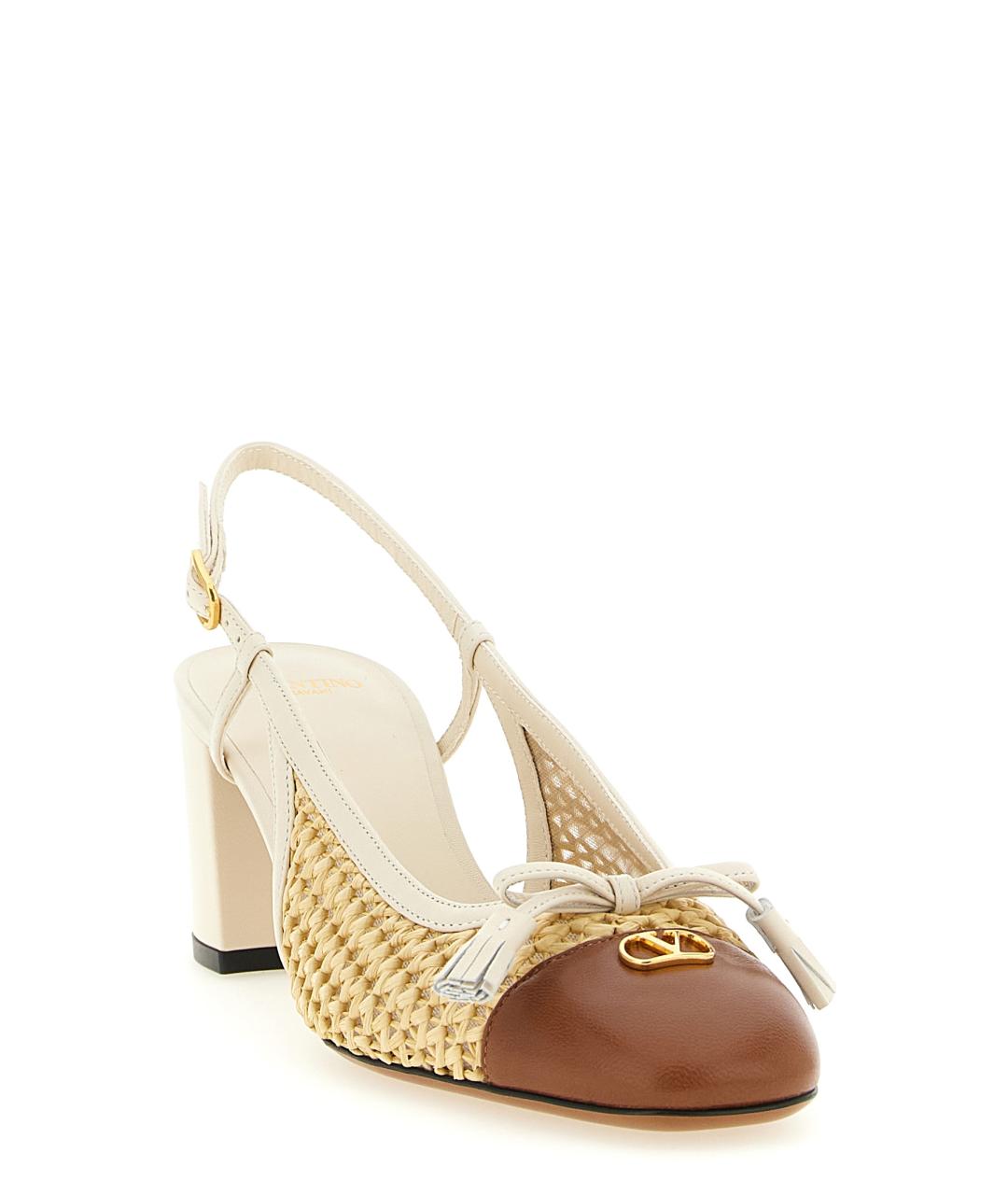 VALENTINO Бежевые туфли, фото 2