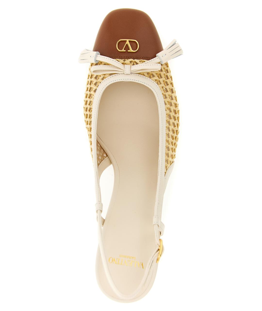 VALENTINO Бежевые туфли, фото 4