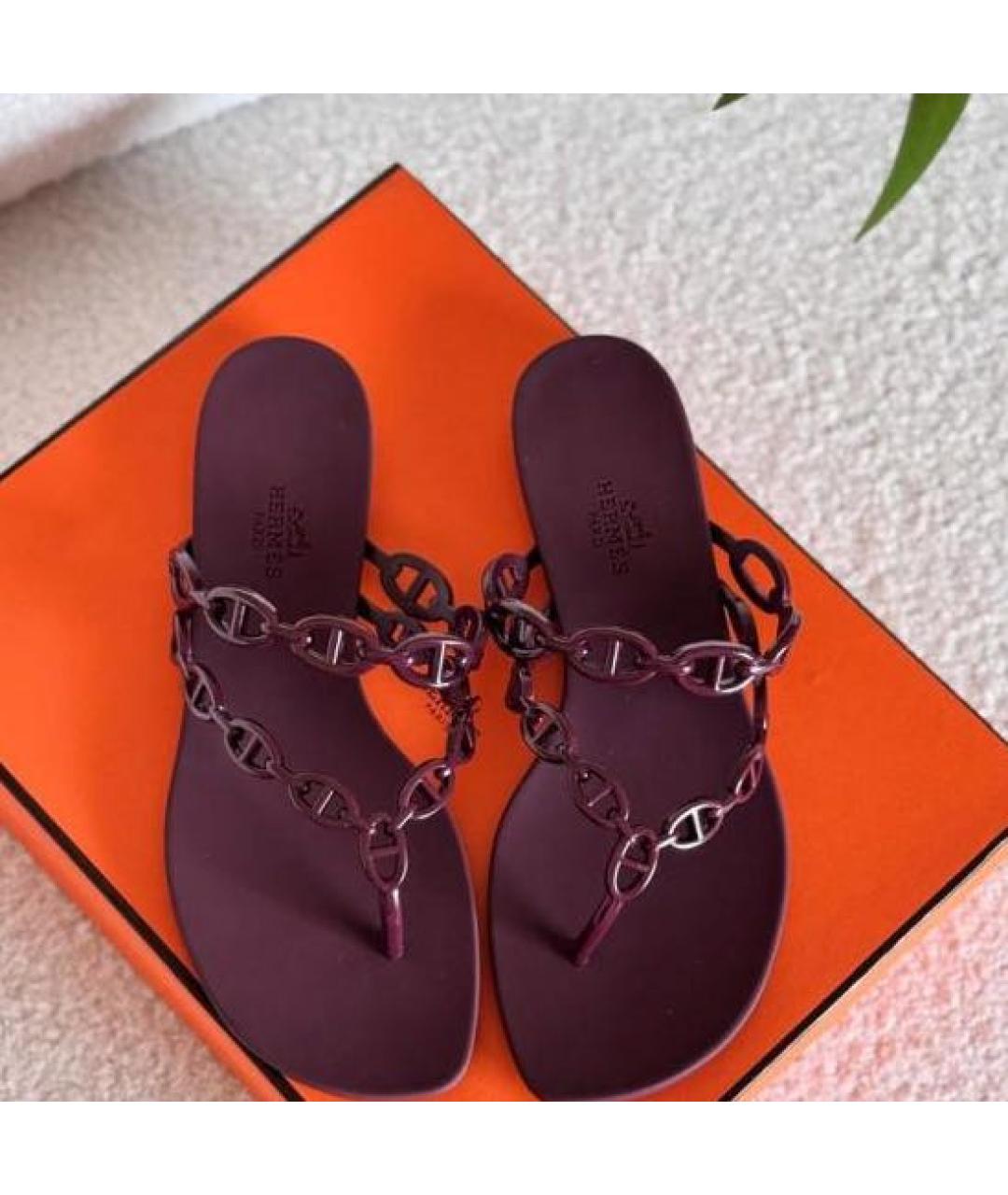 HERMES Шлепанцы, фото 3