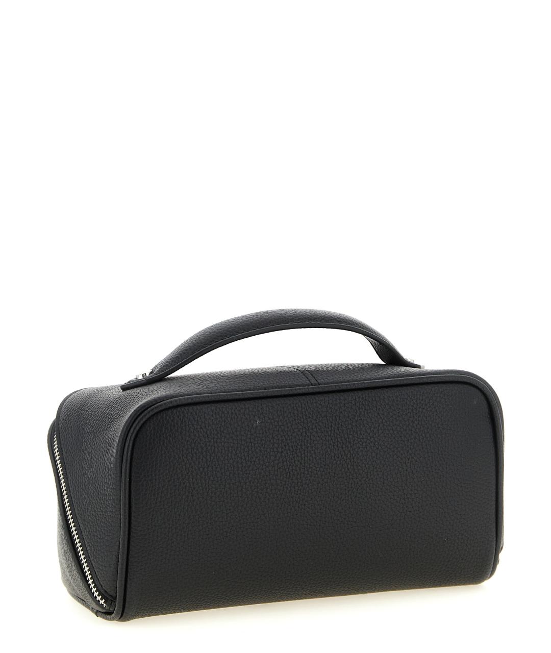 VIVIENNE WESTWOOD Черная сумка с короткими ручками из искусственной кожи, фото 2