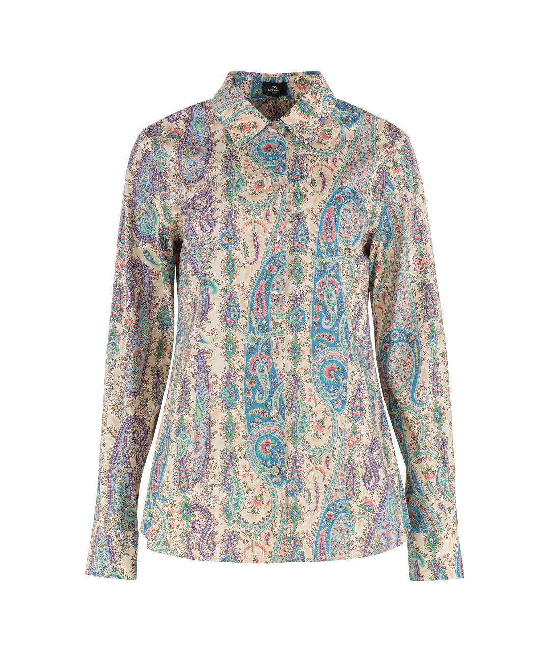 ETRO Мульти хлопковая рубашка, фото 1