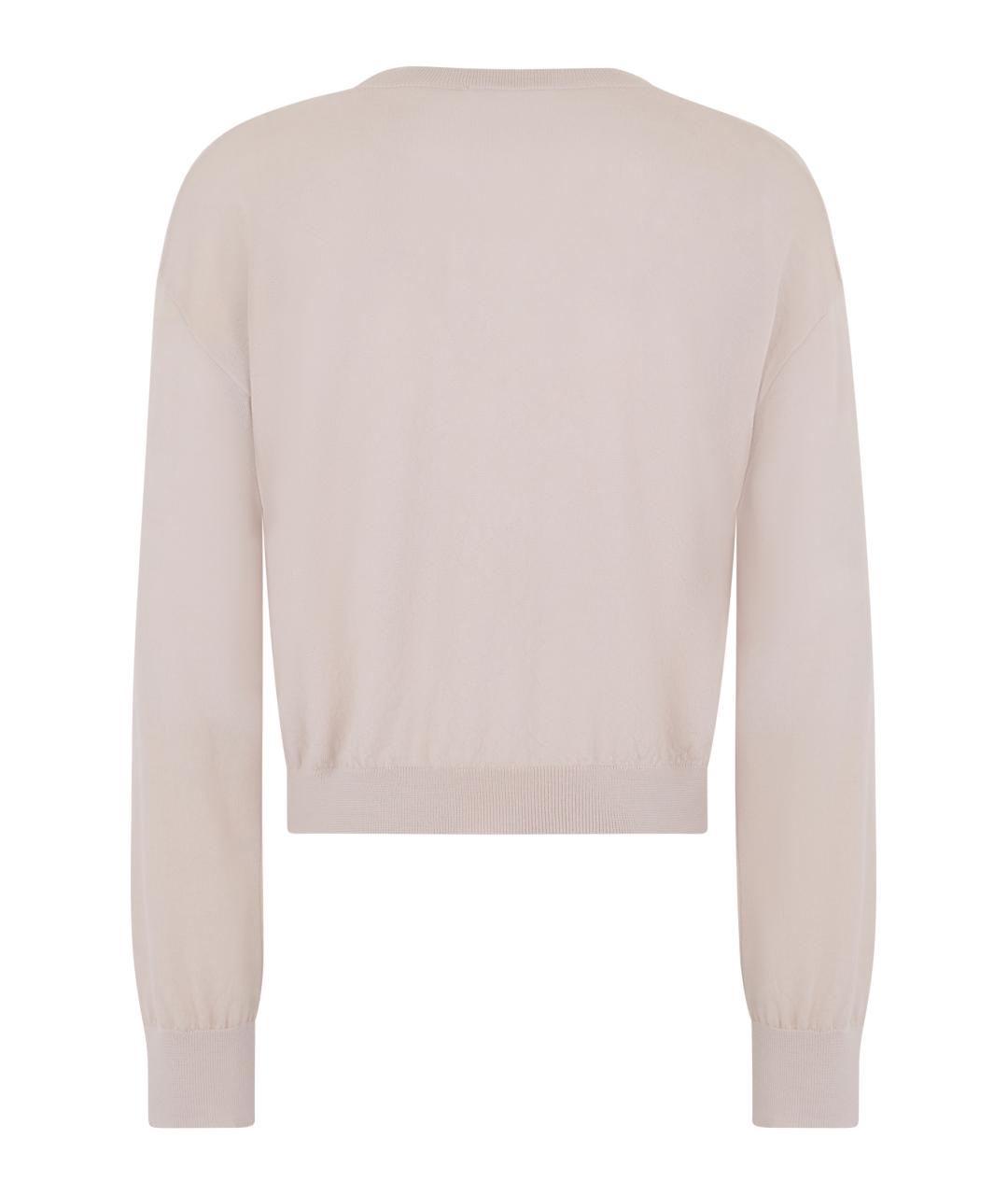 OUR LEGACY Бежевый шерстяной джемпер / свитер, фото 2