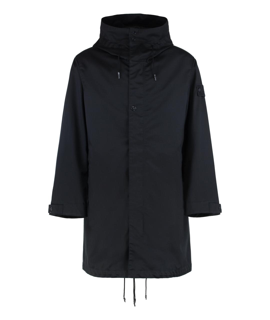 STONE ISLAND Синяя шерстяная парка, фото 1