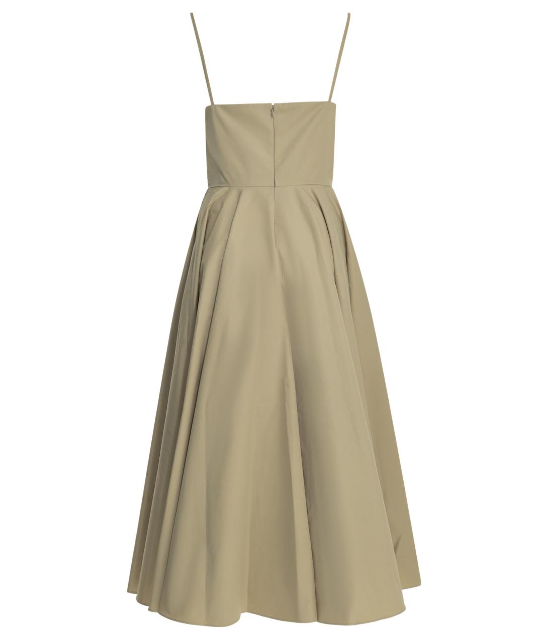 GIVENCHY Бежевое хлопковое повседневное платье, фото 2