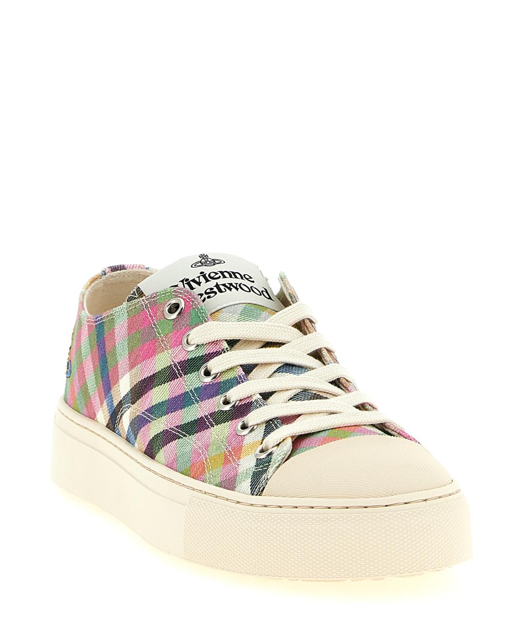 VIVIENNE WESTWOOD Мульти текстильные кеды, фото 2