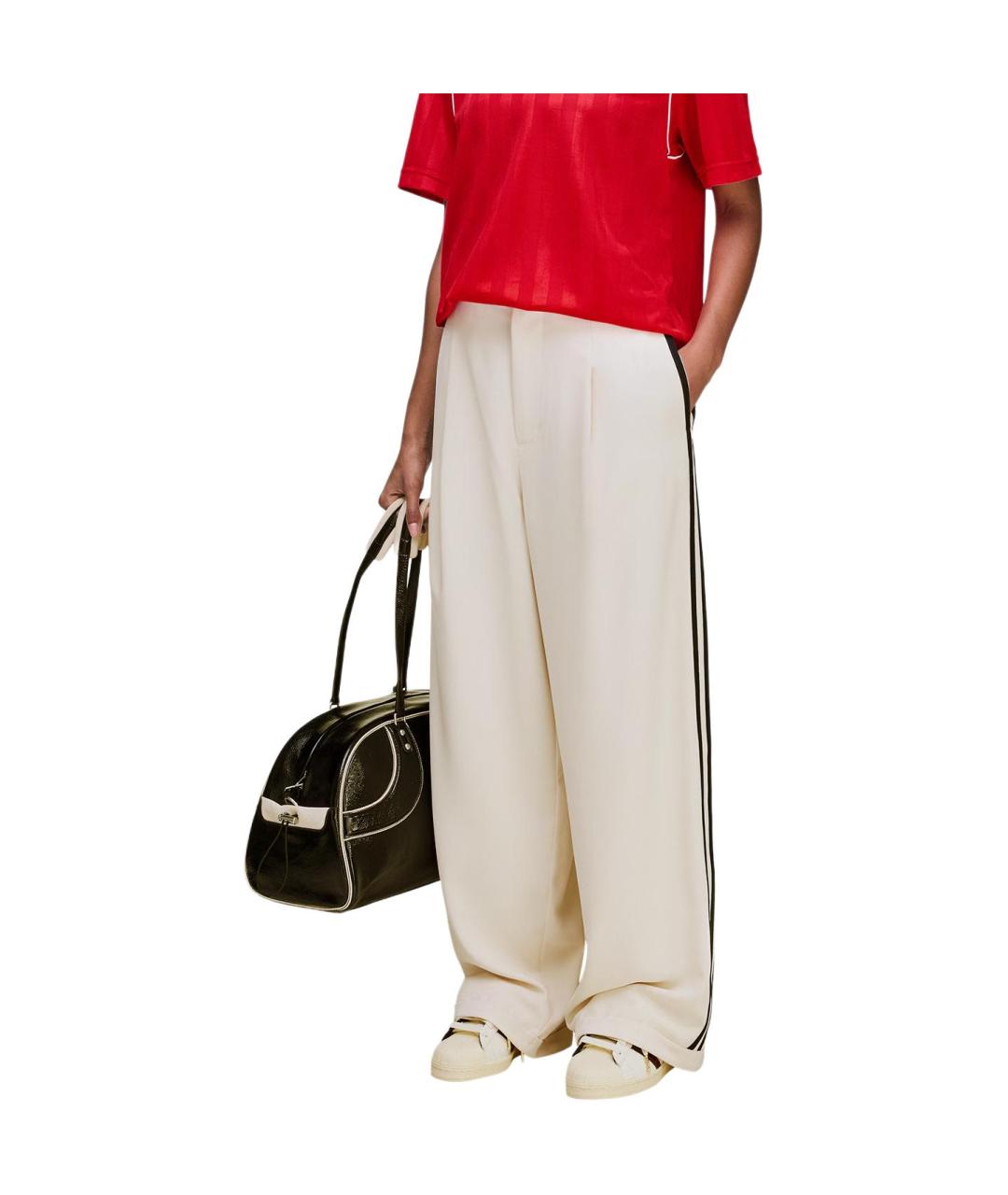 ADIDAS Бежевые спортивные брюки и шорты, фото 3