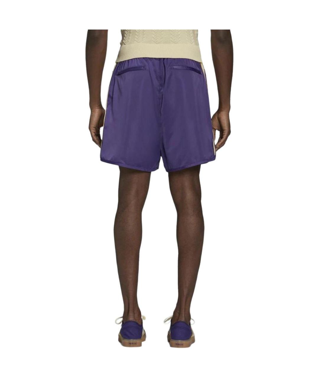 ADIDAS Фиолетовые шорты, фото 4