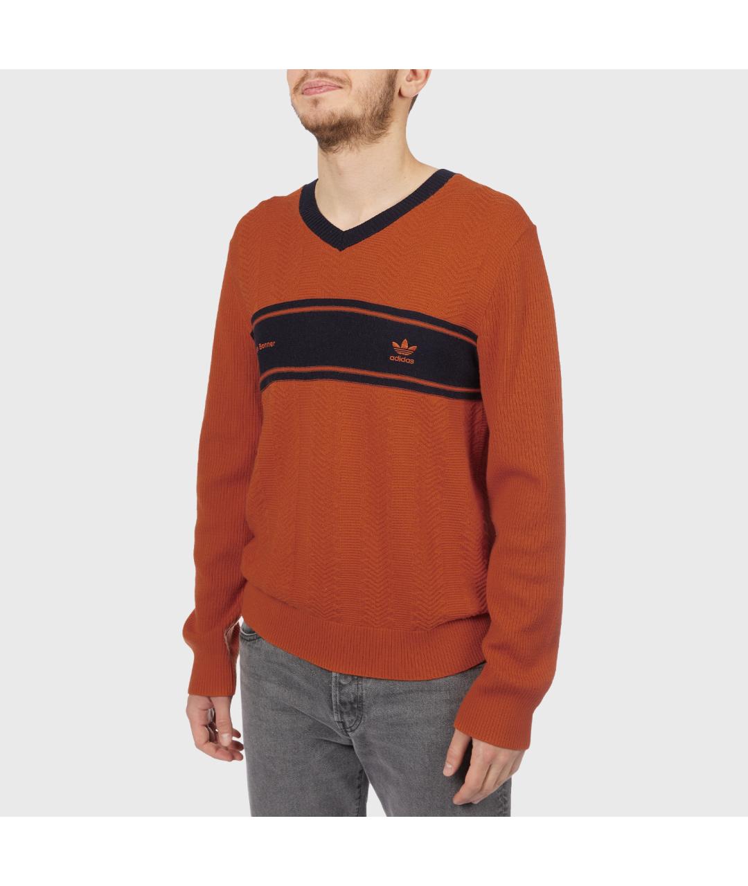 ADIDAS Оранжевый джемпер / свитер, фото 4