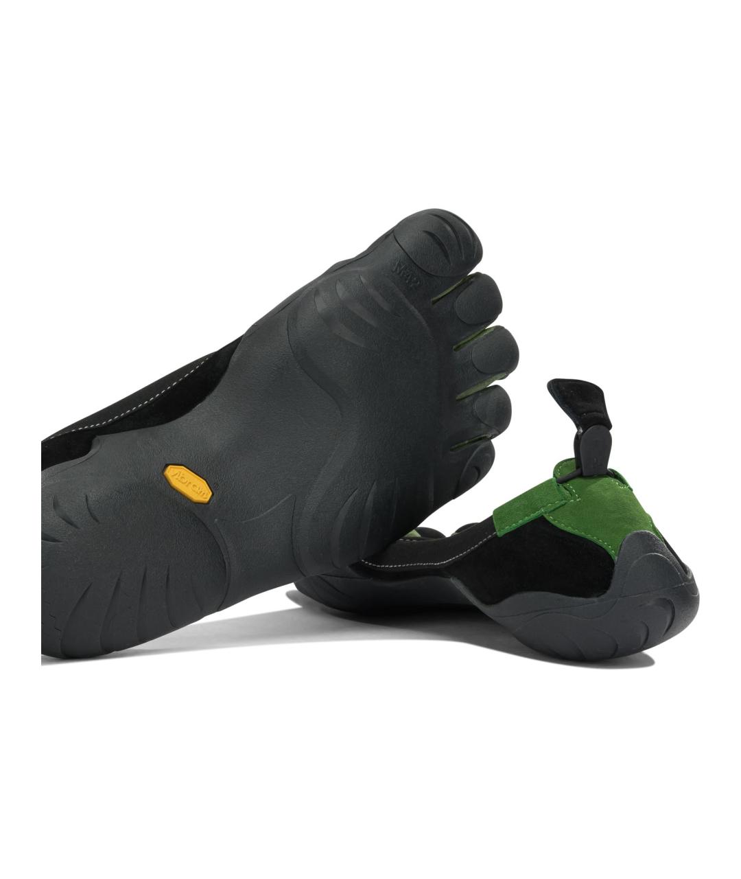 VIBRAM Черные низкие кроссовки / кеды, фото 5