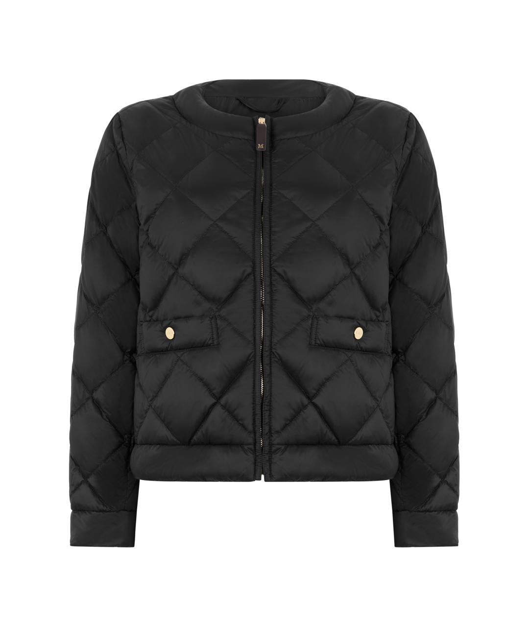 'S MAX MARA Черная полиамидовая куртка, фото 1