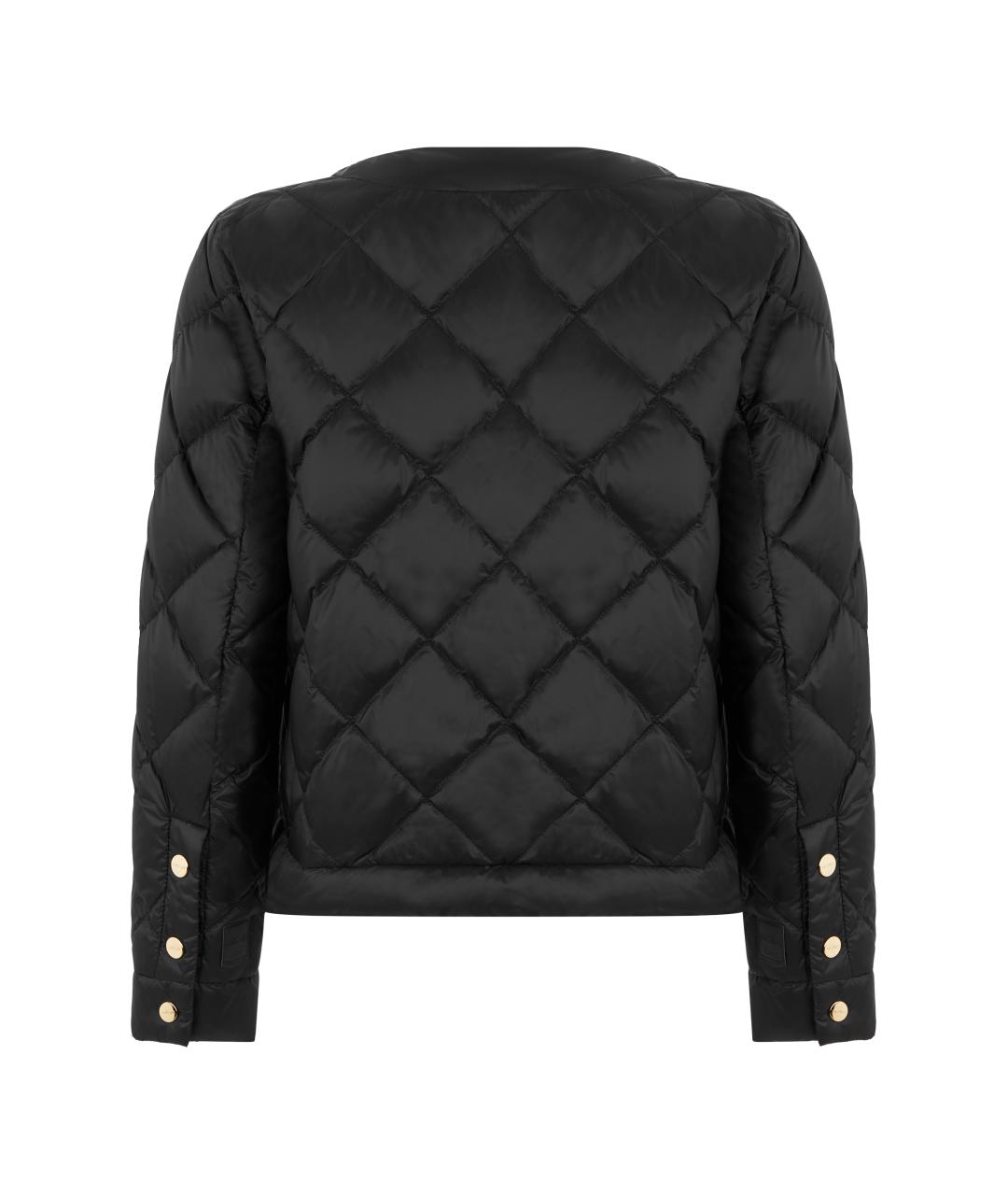 'S MAX MARA Черная полиамидовая куртка, фото 2