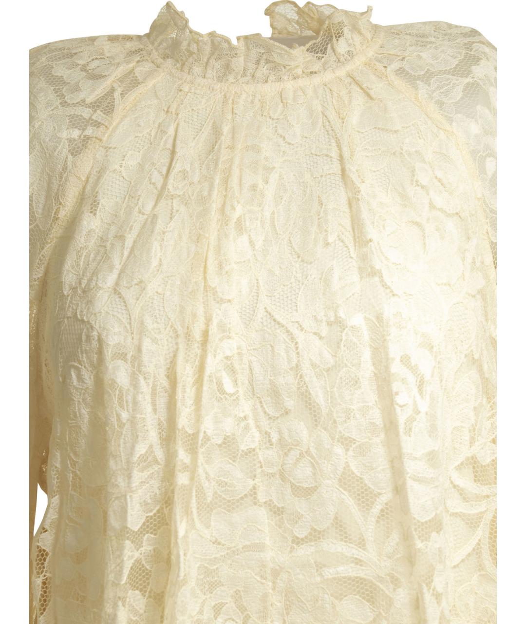 ZIMMERMANN Белая полиамидовая блузы, фото 3