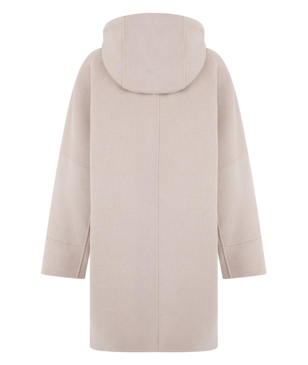 'S MAX MARA Бежевое шерстяное пальто, фото 2