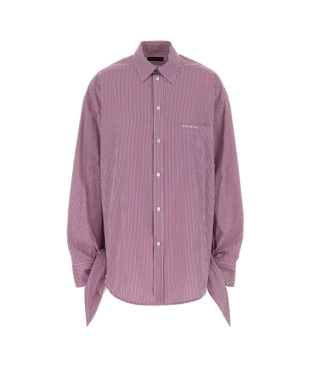 BALENCIAGA Фиолетовая хлопковая кэжуал рубашка, фото 1