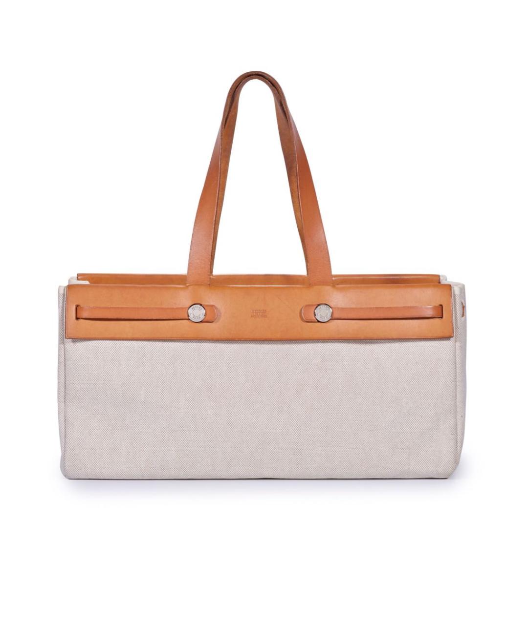 HERMES Оранжевая сумка с короткими ручками, фото 9