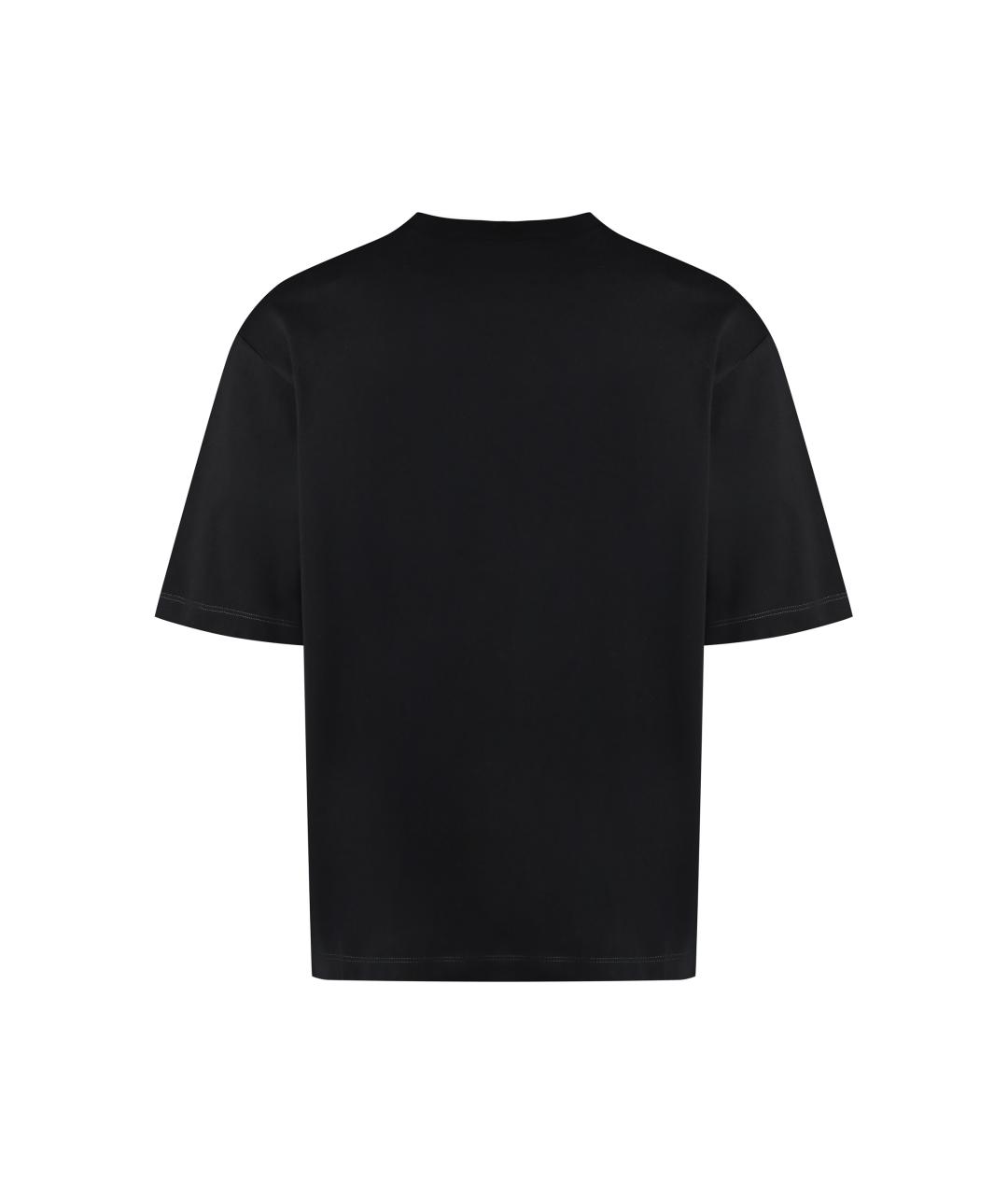 DSQUARED2 Черная хлопковая футболка, фото 2