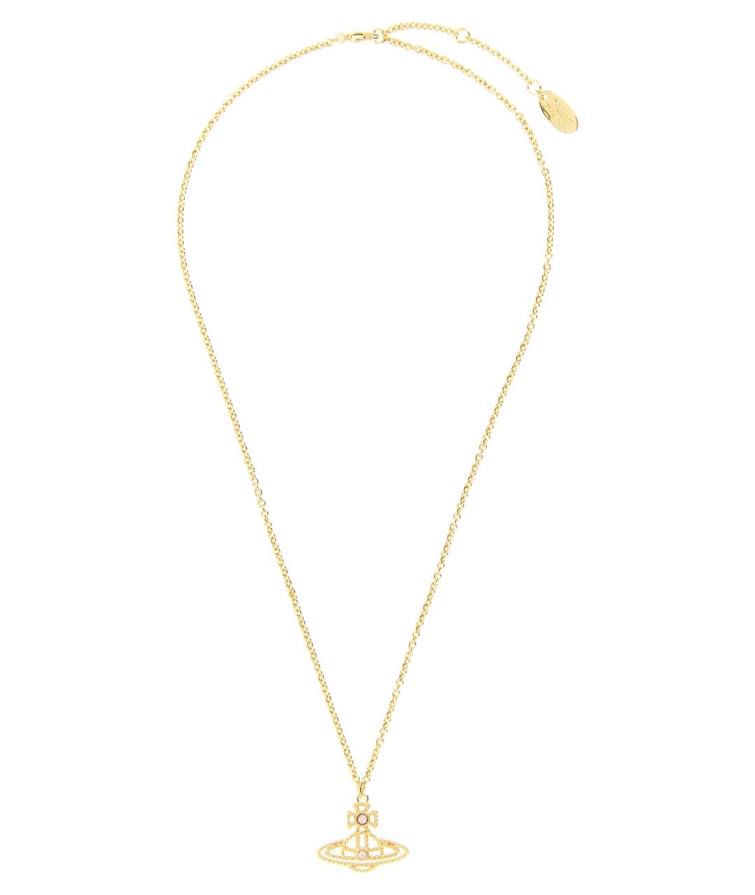 VIVIENNE WESTWOOD Золотая металлическая подвеска, фото 1