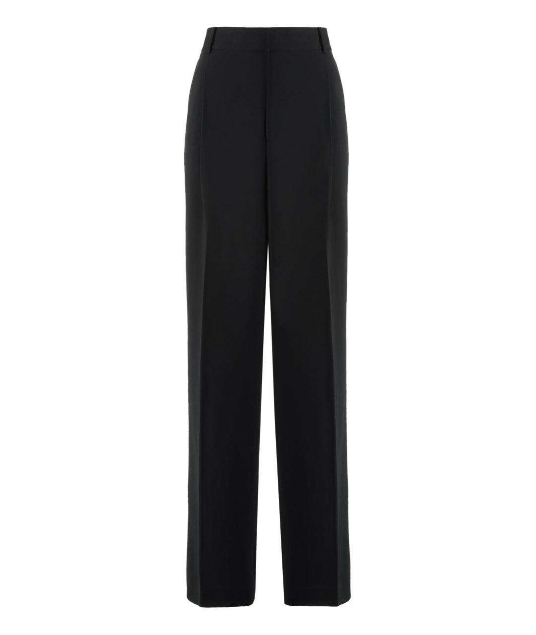 MICHAEL MICHAEL KORS Черные полиэстеровые брюки широкие, фото 1