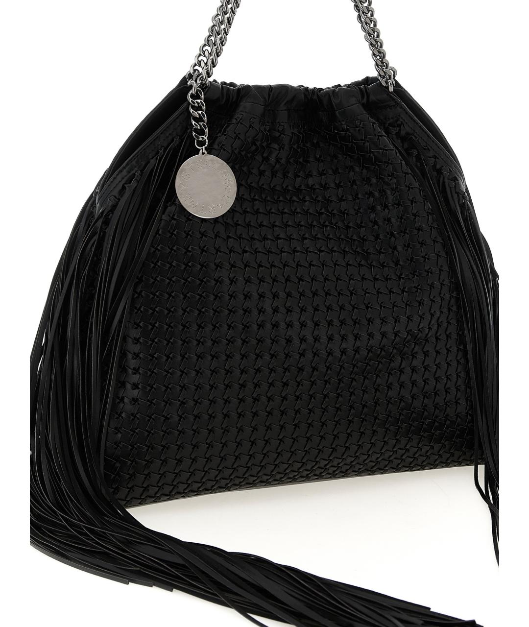 STELLA MCCARTNEY Черная сумка через плечо из искусственной кожи, фото 3