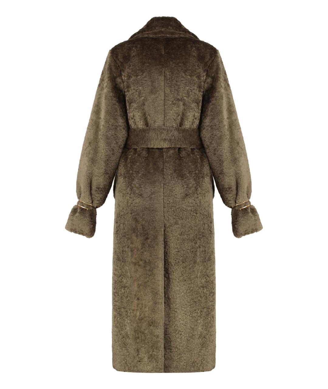 DARKPARK Зеленые полиэстеровое пальто, фото 2